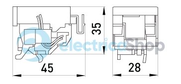 Независимый расцепитель e.industrial.ukm.250.FL.220, 220В i0070002 E.NEXT