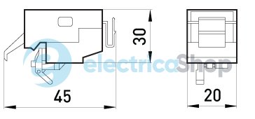 Независимый расцепитель e.industrial.ukm.60.FL.220, 220В i0070004 E.NEXT