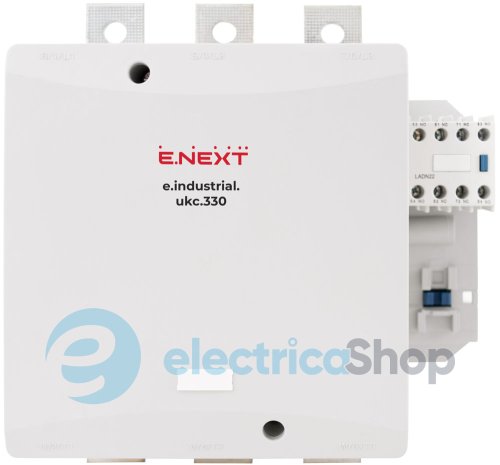 Контактор e.industrial.ukc.330.400, 330А, 400В, 1no i.0090066 E.NEXT