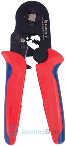 Інструмент e.tool.crimp.hsc.8.6.4 для обтиску ізольованих наконечників 0,08-6 кв.мм t002015 E.NEXT