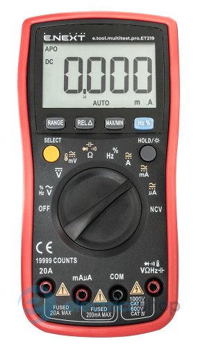 Мультиметр цифровий e.tool.multitest.pro.ET219 p074003 E.NEXT
