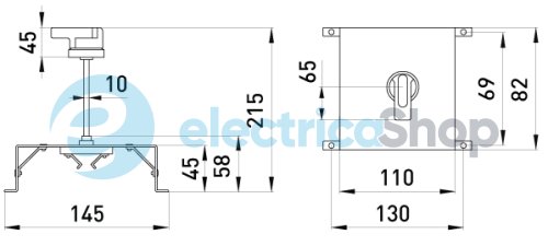 Поворотна рукоятка e.industrial.ukm.100.CS i0060002 E.NEXT