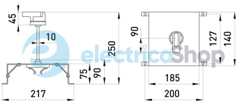 Поворотна рукоятка e.industrial.ukm.400.CS i0060004 E.NEXT
