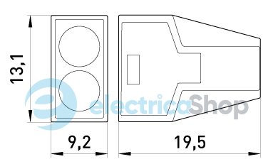 Клемна колодка e.lc.pro.ac.2 p0670001 E.NEXT
