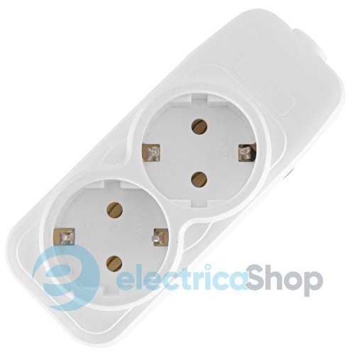 Колодка e.t.es.2.z  2 гнізда,  з з/к E.NEXT s042100