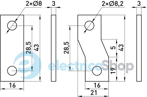 Шина e.industrial.ukm.100S.busbar i0050003 E.NEXT