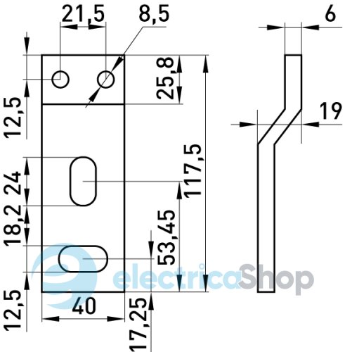 Шина e.industrial.ukm.630S.busbar i0050005 E.NEXT