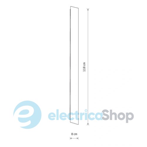 Настінний світильник Nowodvorski Comma LED M 25W 3000K White 11883