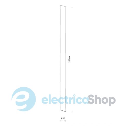 Настінний світильник Nowodvorski Comma LED L 34W 3000K White 11882