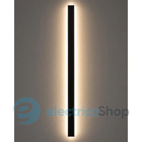 Настінний світильник Nowodvorski Comma LED L 34W 3000K Black 11878