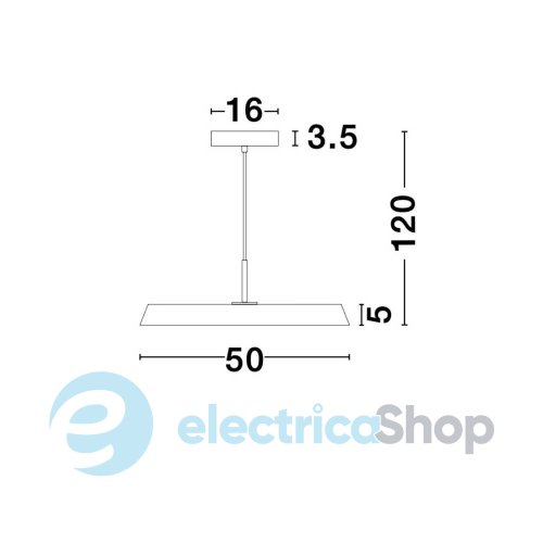 Светильник подвесной VETRO 910623 Nova Luce