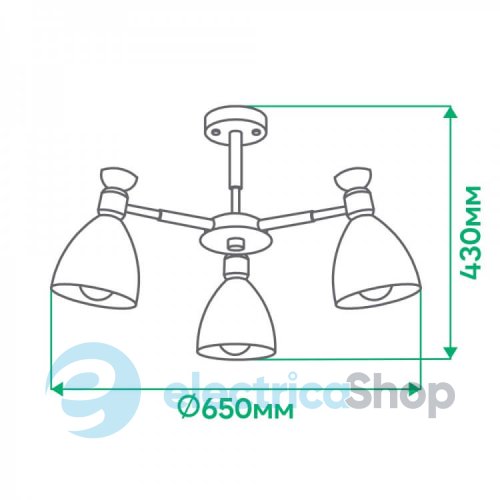 Люстра Feron Ardero SCANDY AL6193-1ARD