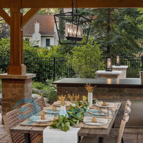 Уличный светильник Elstead QN-ALFORD-PLACE-6P-MB