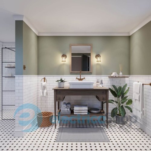 Бра Elstead QN-ASHLANDBAY1-NBR-BATH