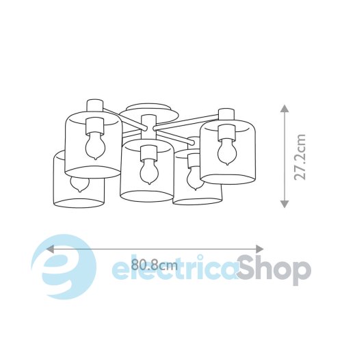 Люстра Elstead QN-AXEL5-HB
