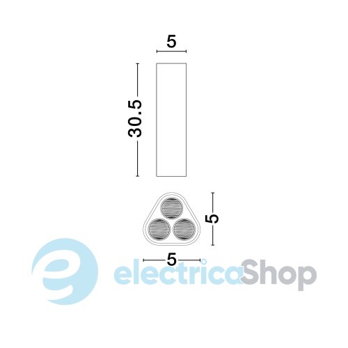 Стельовий світильник ETHO 9695106 Nova Luce