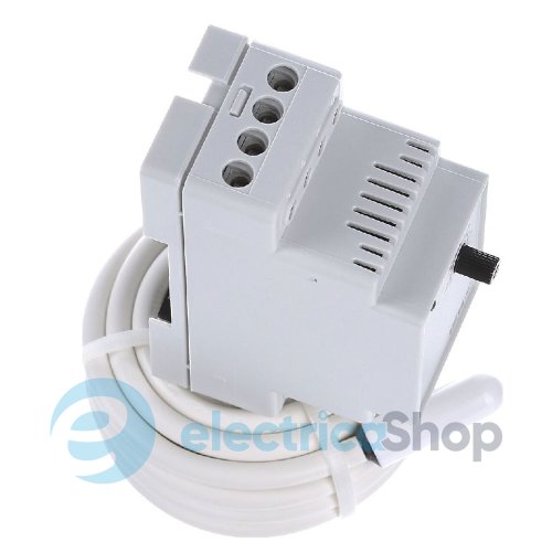 Терморегулятор Devi Devireg 330, +5 - +45°C, 16 A, на шину DIN, с датчиком пола 140F1072