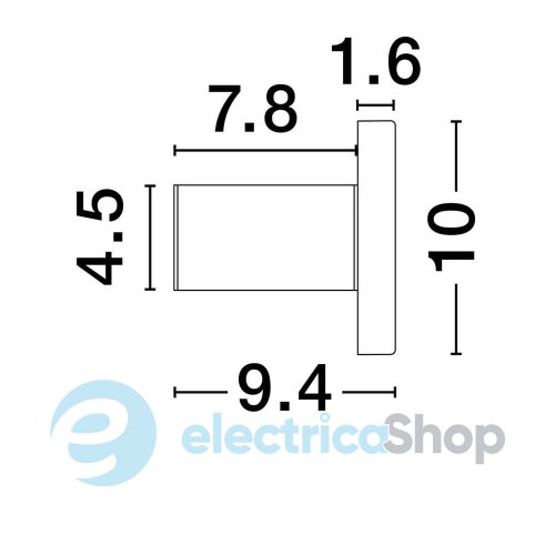 Настенный светильник NANO 9540247 Nova Luce