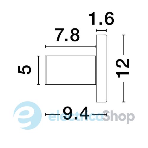 Настенный светильник NANO 9540248 Nova Luce