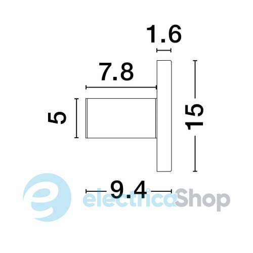 Настенный светильник NANO 9540249 Nova Luce
