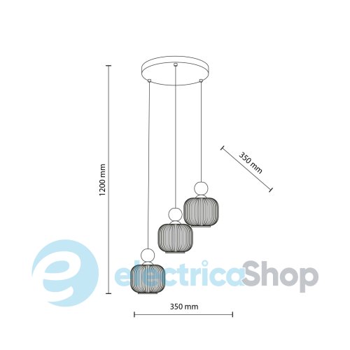 Подвесной светильник TK-Lighting BALLO 11050