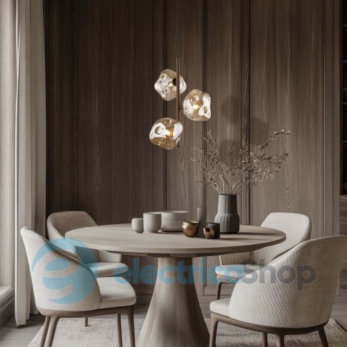 Люстра TK-Lighting LAVA BROWN 11036