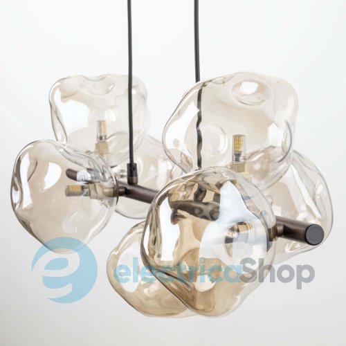 Люстра TK-Lighting LAVA BROWN 11033