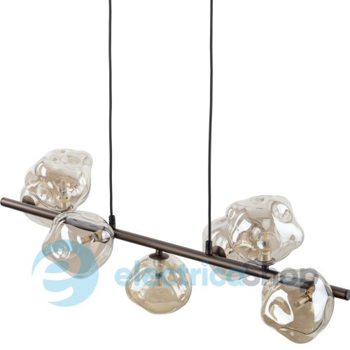 Люстра TK-Lighting LAVA BROWN 11033
