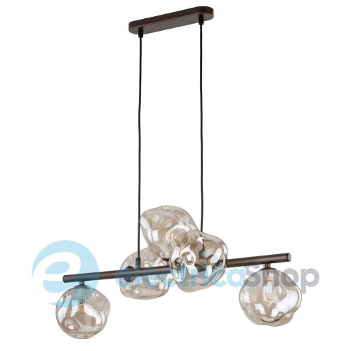 Люстра TK-Lighting LAVA BROWN 11026