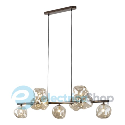 Люстра TK-Lighting LAVA BROWN 11037