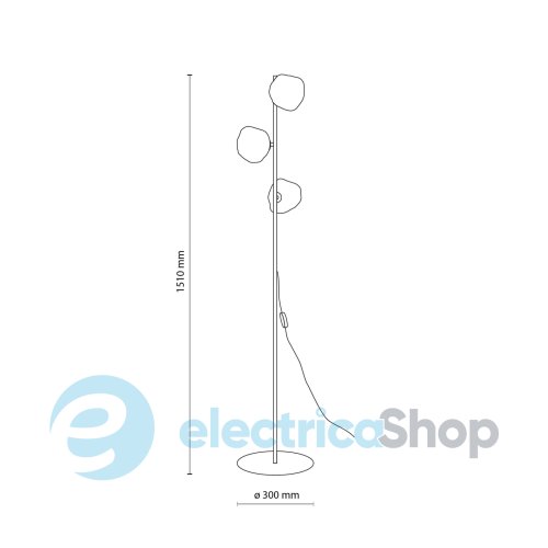 Торшер TK-Lighting LAVA SABIA 16153