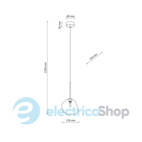 Люстра TK-Lighting LAVA SABIA 11106