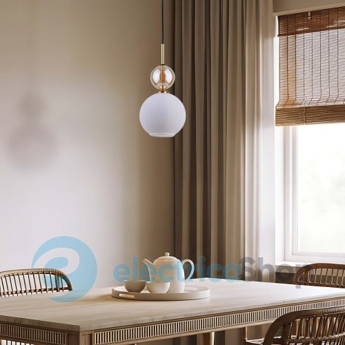 Люстра TK-Lighting SOPHIA COGNAC WHITE 11590