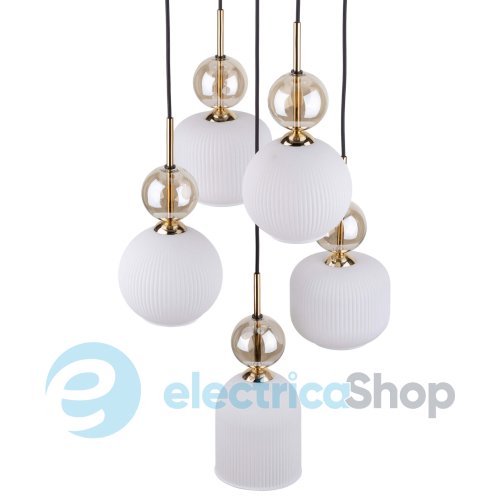 Люстра TK-Lighting SOPHIA COGNAC WHITE 11593