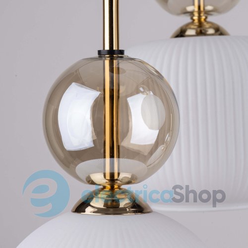 Люстра TK-Lighting SOPHIA COGNAC WHITE 11593