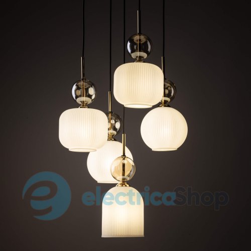 Люстра TK-Lighting SOPHIA COGNAC WHITE 11593