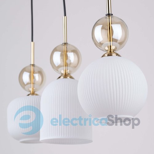 Люстра TK-Lighting SOPHIA COGNAC WHITE 11591