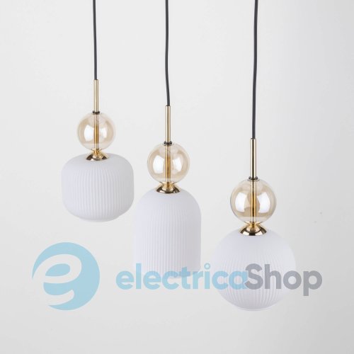 Люстра TK-Lighting SOPHIA COGNAC WHITE 11591