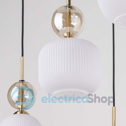Люстра TK-Lighting SOPHIA COGNAC WHITE 11594