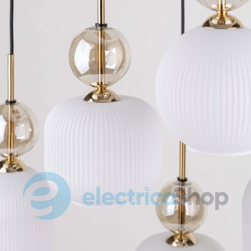 Люстра TK-Lighting SOPHIA COGNAC WHITE 11594