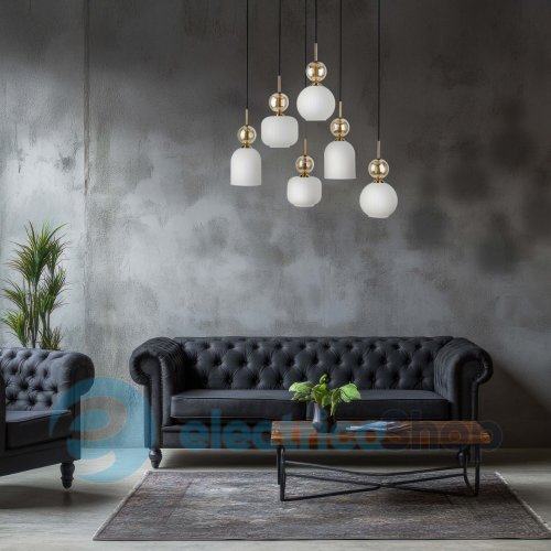 Люстра TK-Lighting SOPHIA COGNAC WHITE 11594