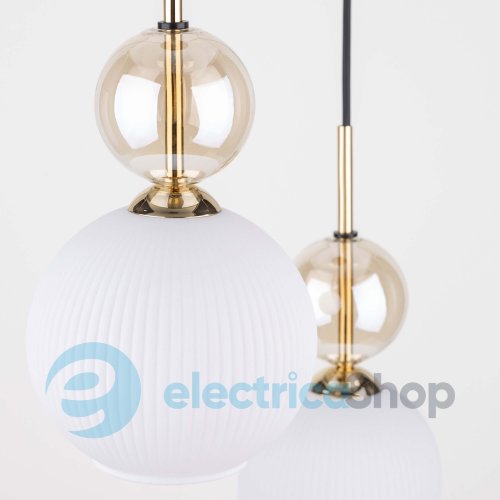 Люстра TK-Lighting SOPHIA COGNAC WHITE 11592