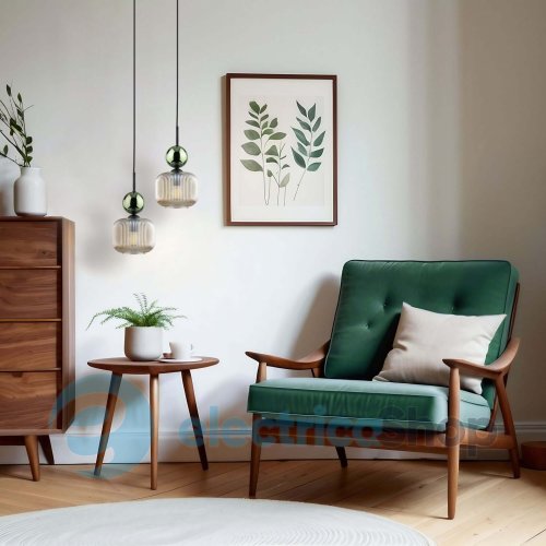 Люстра TK-Lighting SOPHIA GREEN COGNAC 11144