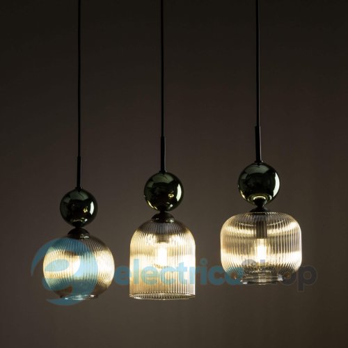 Люстра TK-Lighting SOPHIA GREEN COGNAC 11147