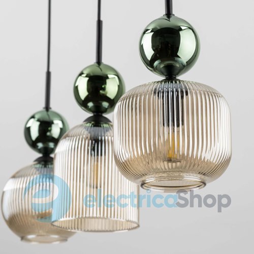 Люстра TK-Lighting SOPHIA GREEN COGNAC 11147