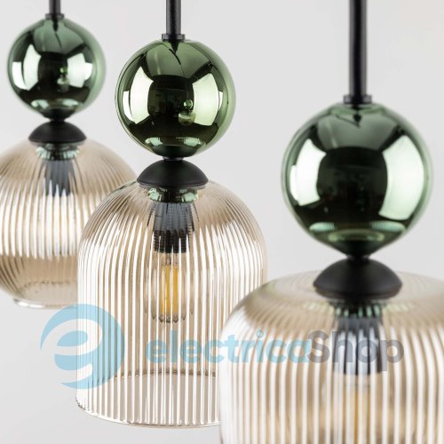 Люстра TK-Lighting SOPHIA GREEN COGNAC 11147