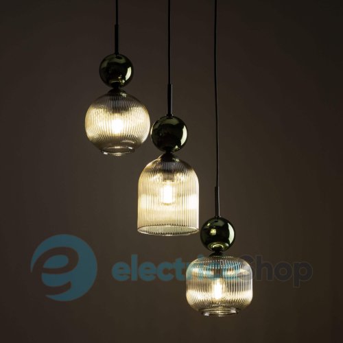 Люстра TK-Lighting SOPHIA GREEN COGNAC 11148
