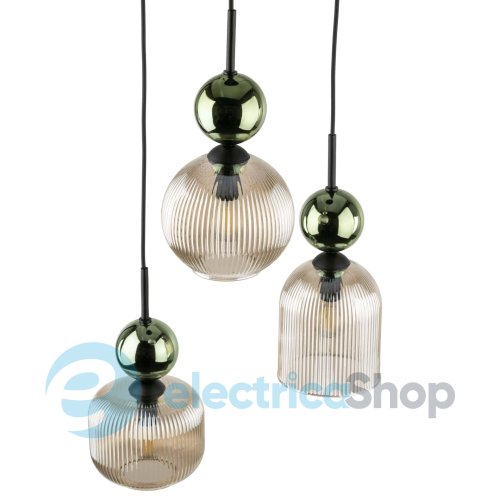 Люстра TK-Lighting SOPHIA GREEN COGNAC 11148