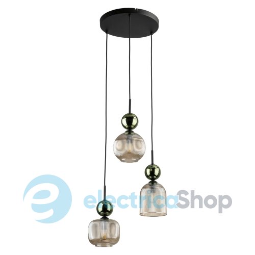 Люстра TK-Lighting SOPHIA GREEN COGNAC 11148