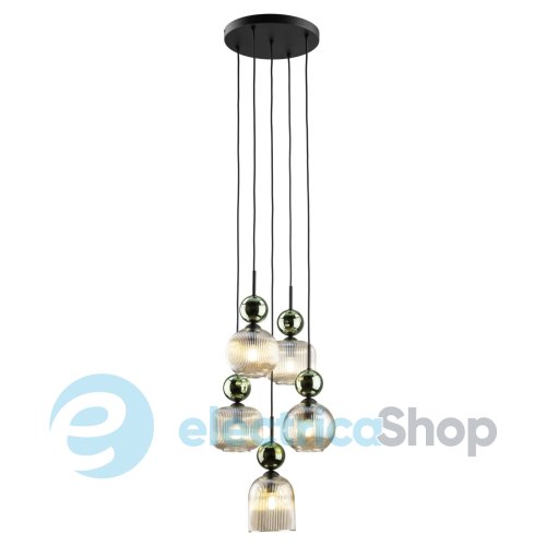 Люстра TK-Lighting SOPHIA GREEN COGNAC 11149